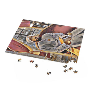 King YAHWEH Red Drapes Puzzle (120, 252, 500-Piece)