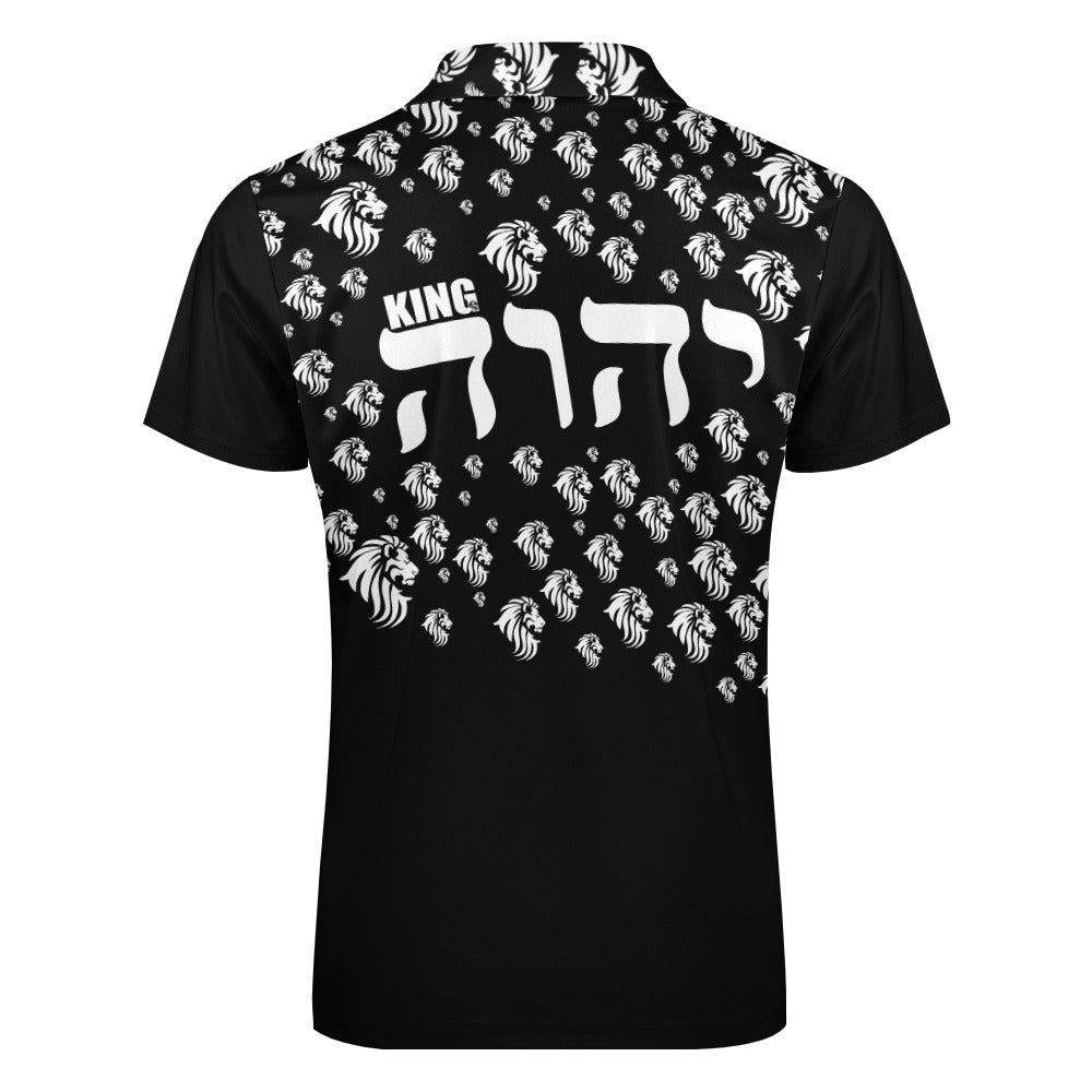 KING YAHWEH (The Incredible) Short sleeve polo shirt