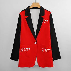 King YAHWEH's (Executive Queen) Women's Casual Suit Blazer