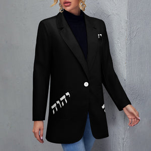 King YAHWEH's (Executive Queen) Women's Casual Suit Blazer