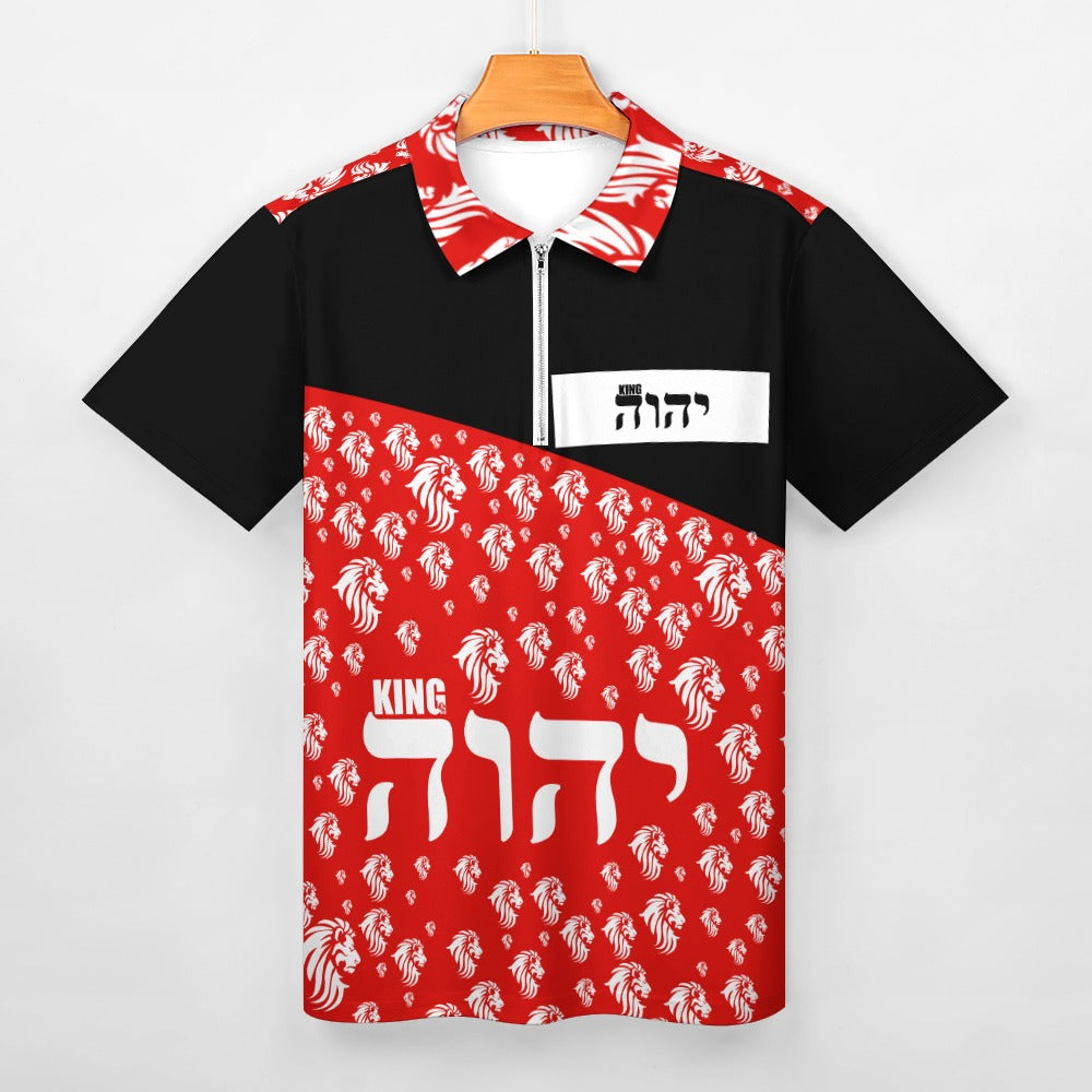 KING YAHWEH (The Incredible) Short sleeve polo shirt