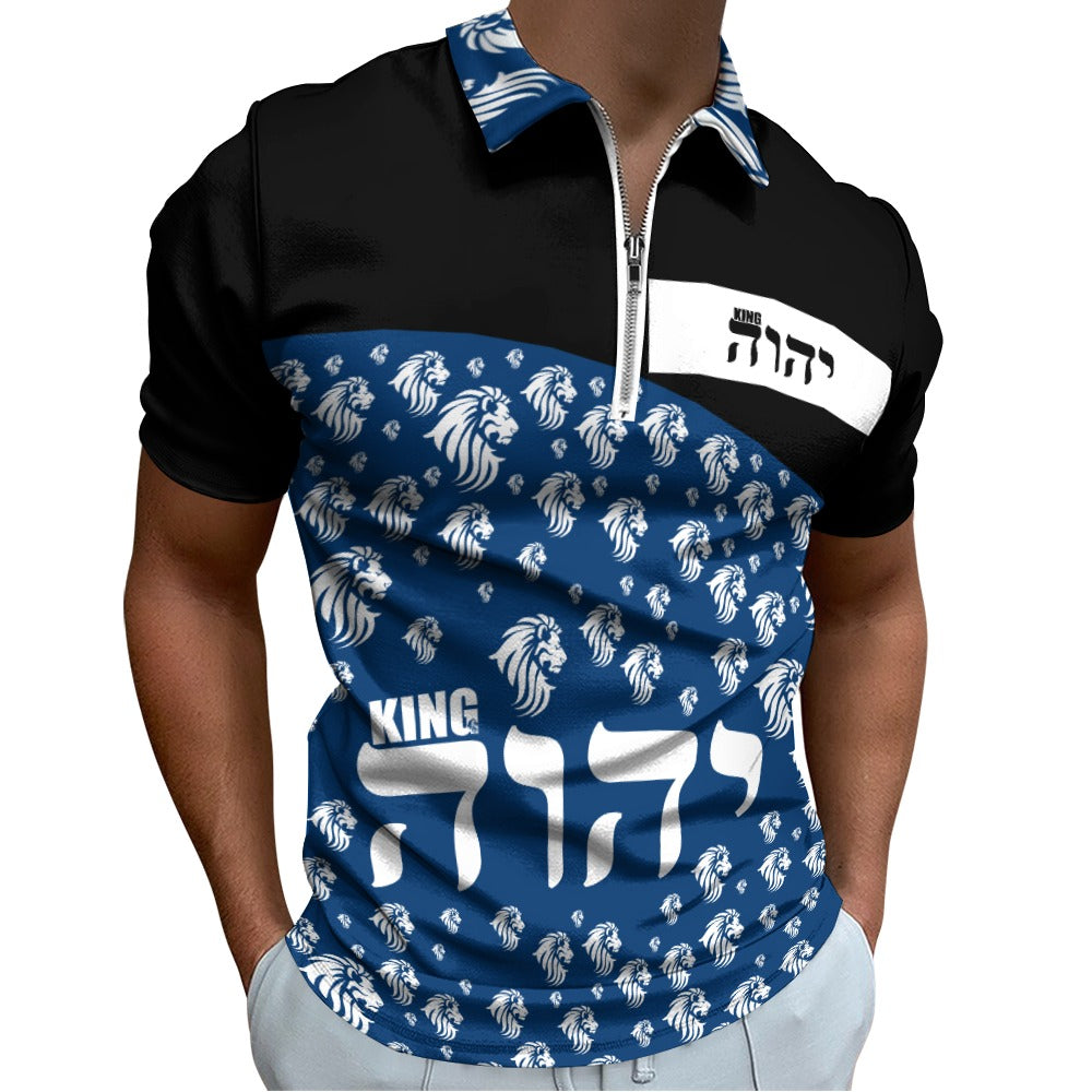 KING YAHWEH (The Incredible) Short sleeve polo shirt