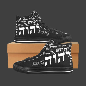 KING YAHWEH (A-LIST CLASS) High Top Canvas Men's Shoes