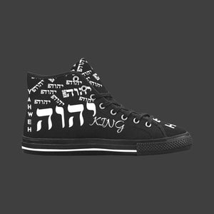 KING YAHWEH (A-LIST CLASS) High Top Canvas Men's Shoes