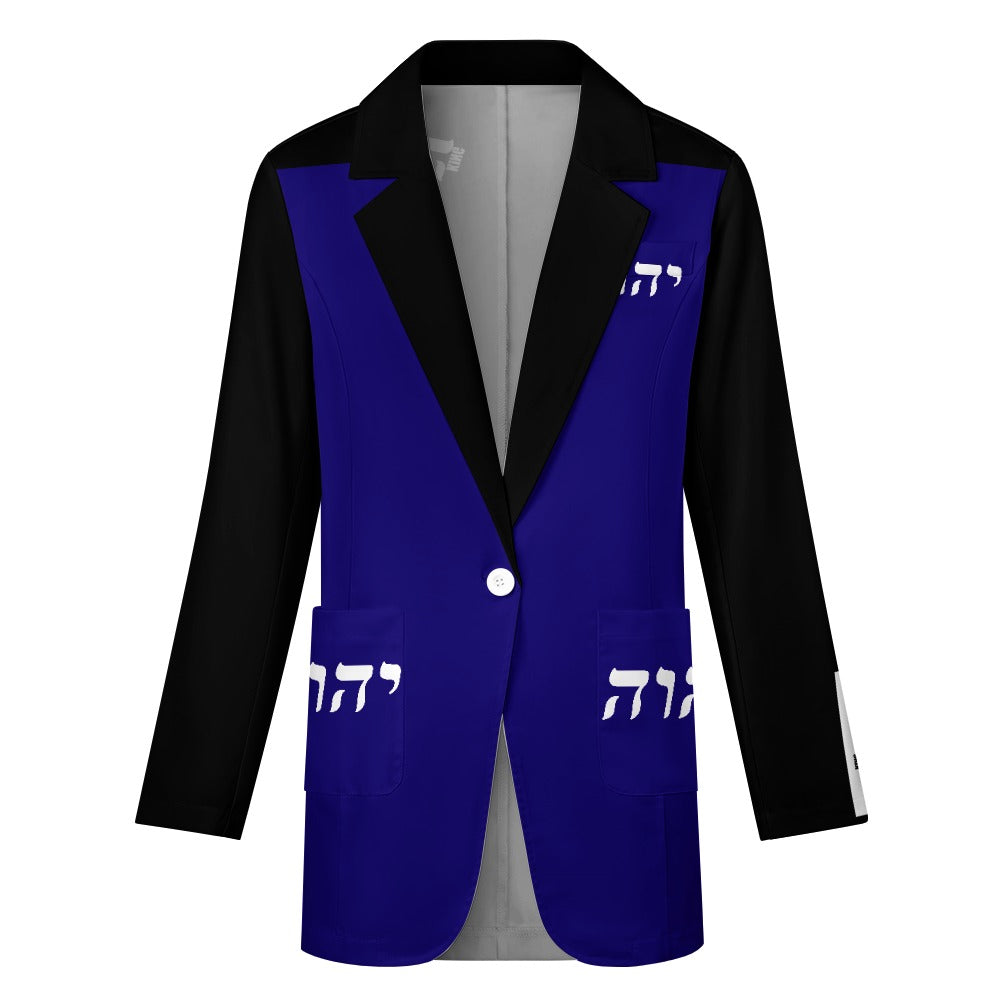 King YAHWEH's (Executive Queen) Women's Casual Suit Blazer