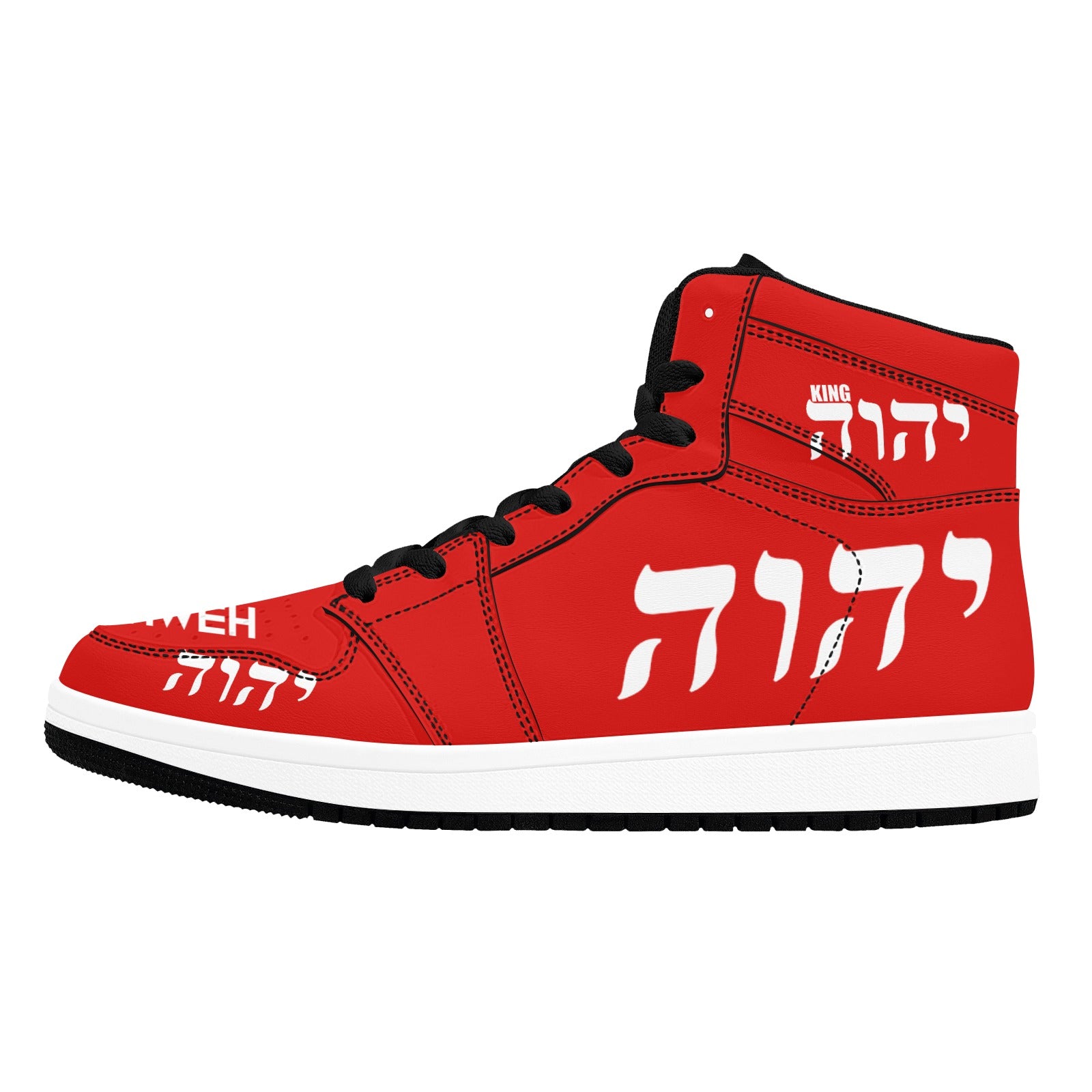 KING YAHWEH (THE ELEVATION) Men's High-Top Sneaker