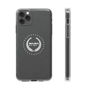 King YAHWEH Crest Clear Case