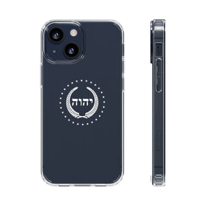 King YAHWEH Crest Clear Case