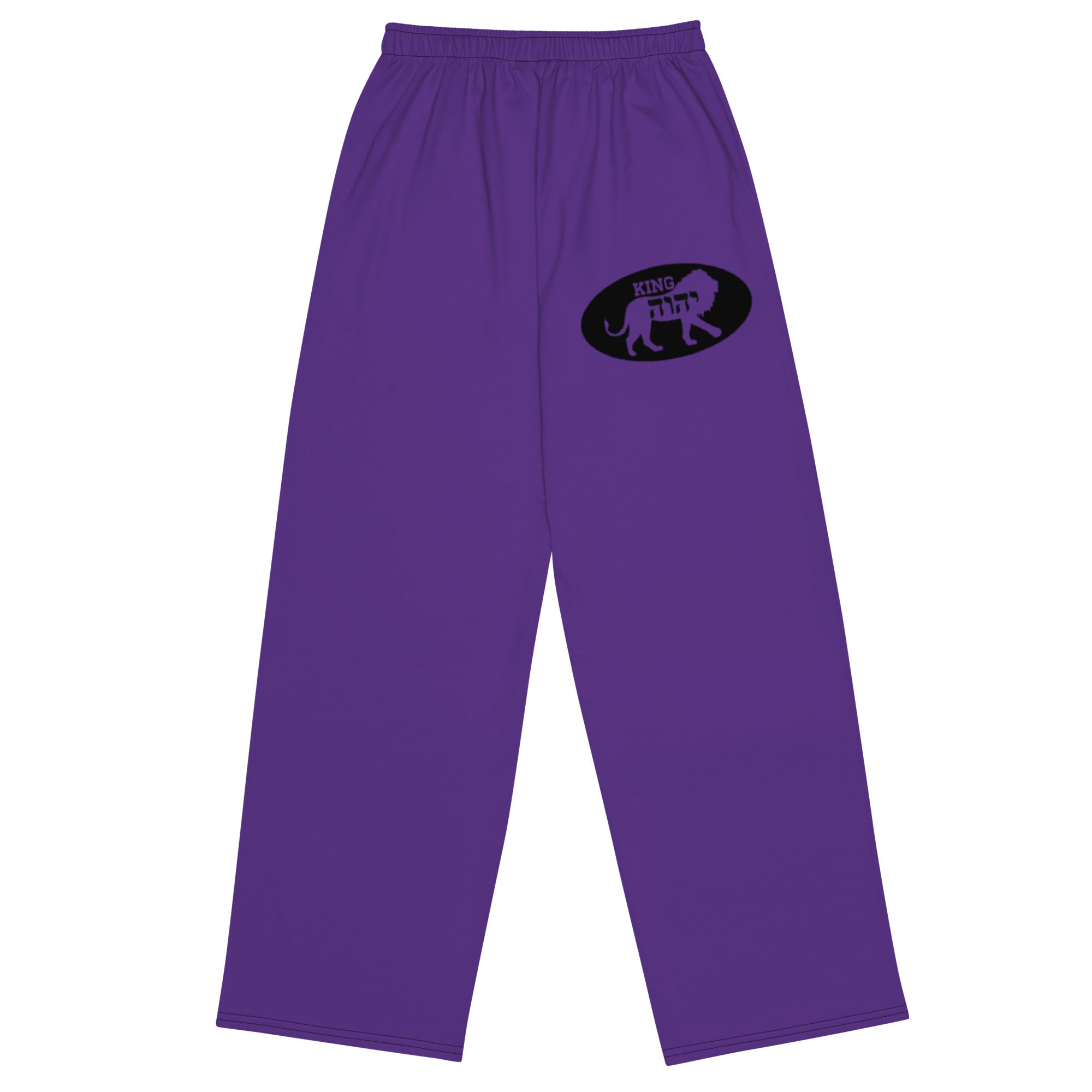 K.Y Unleashed unisex wide-leg pants (Purple)