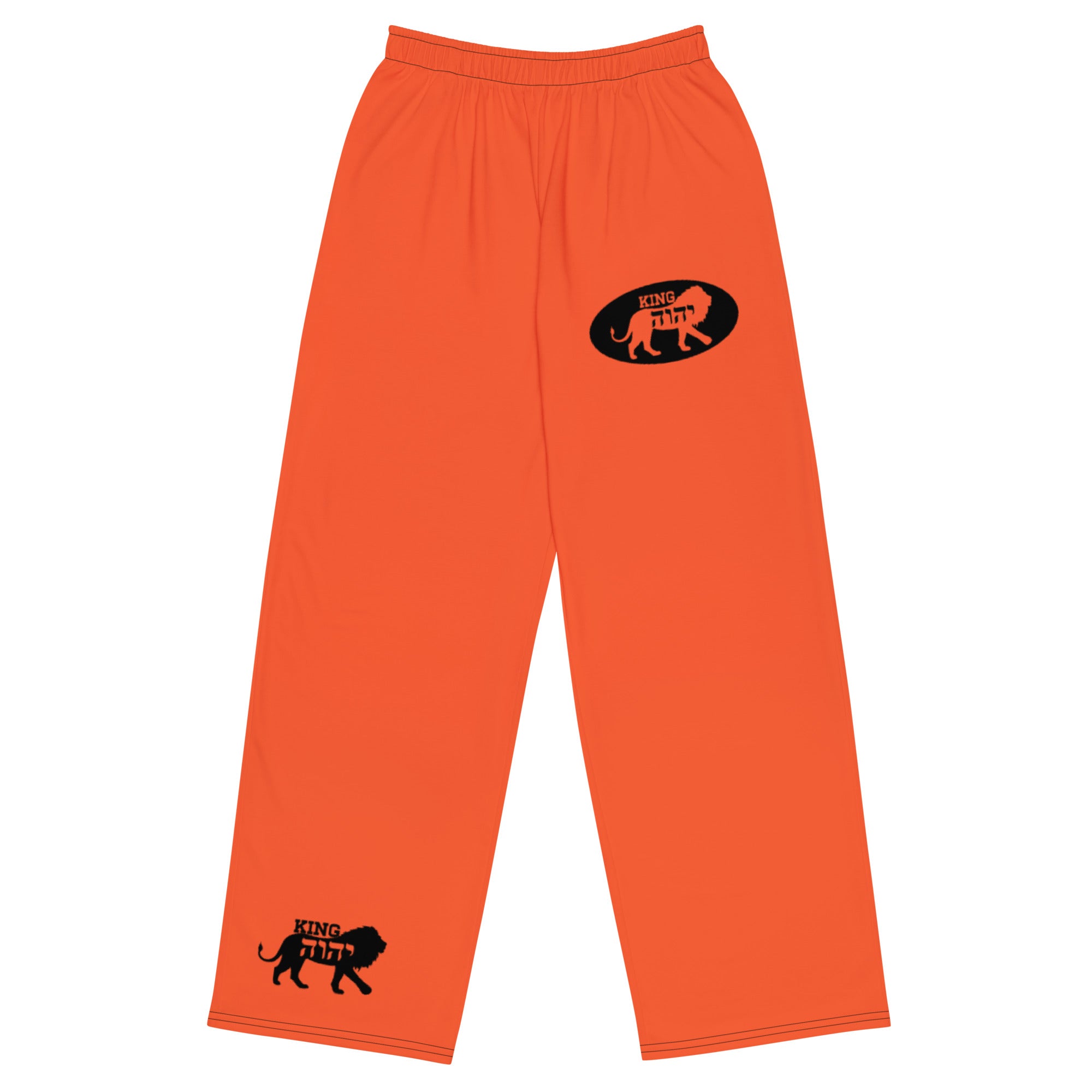 K.Y Unleashed unisex wide-leg pants (Orange)