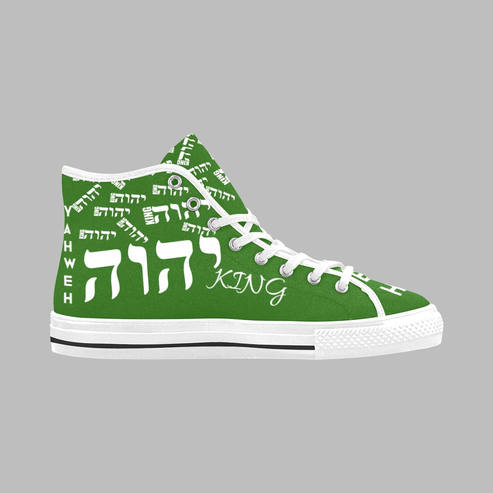 KING YAHWEH (A-LIST CLASS) High Top Canvas Men's Shoes