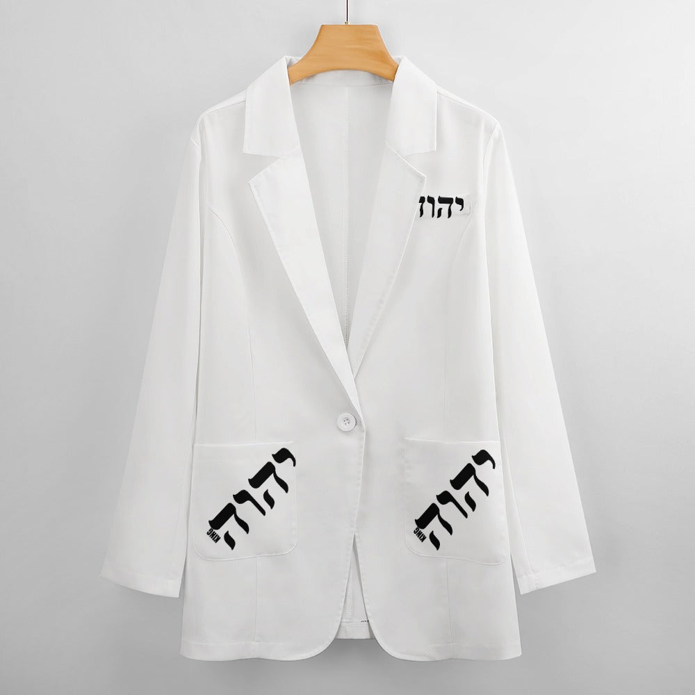 King YAHWEH's (Executive Queen) Women's Casual Suit Blazer