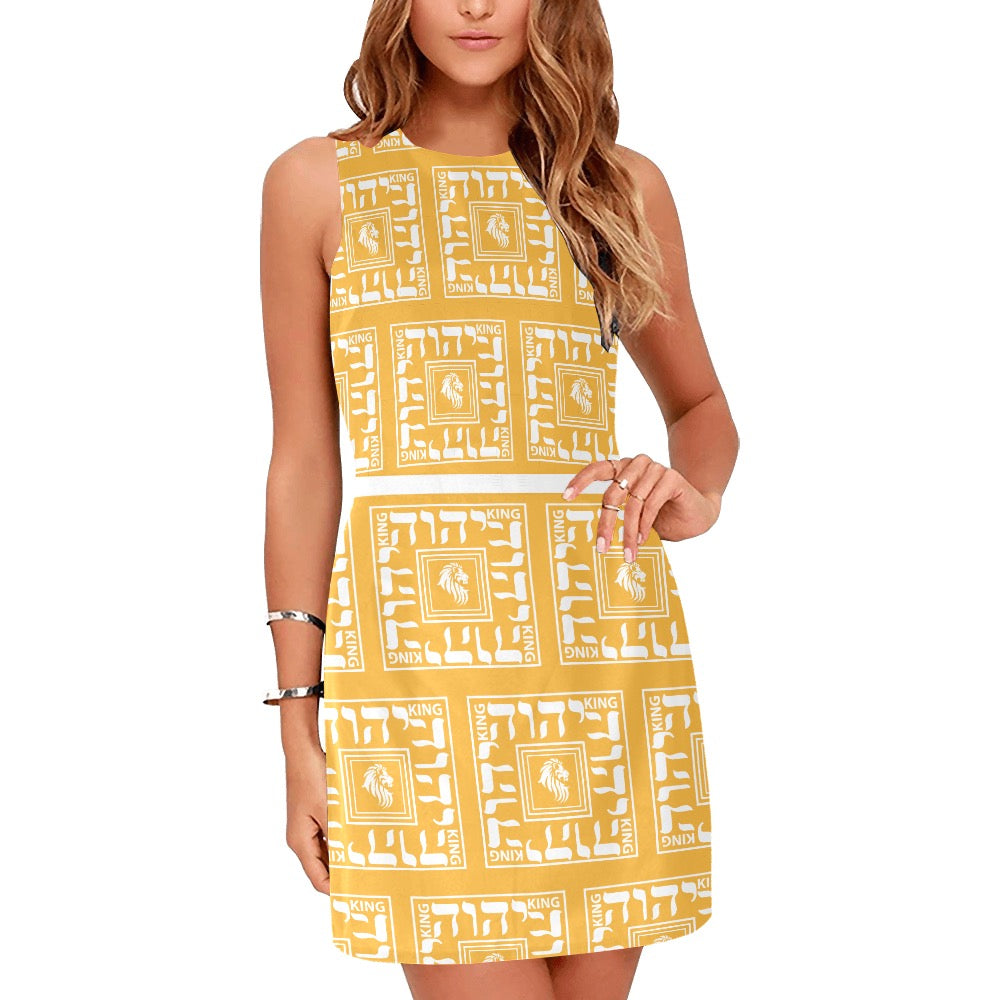 King YAHWEH Peak Women's Sleeveless Dress