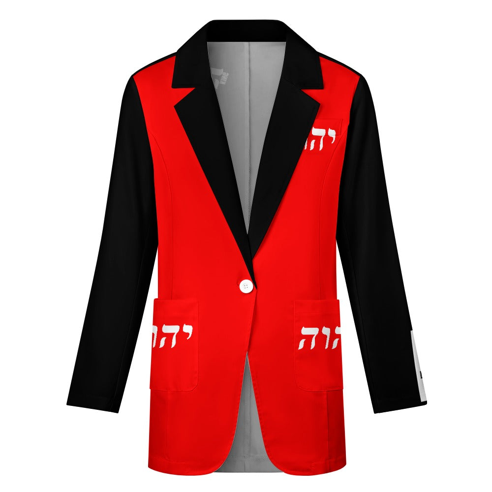 King YAHWEH's (Executive Queen) Women's Casual Suit Blazer