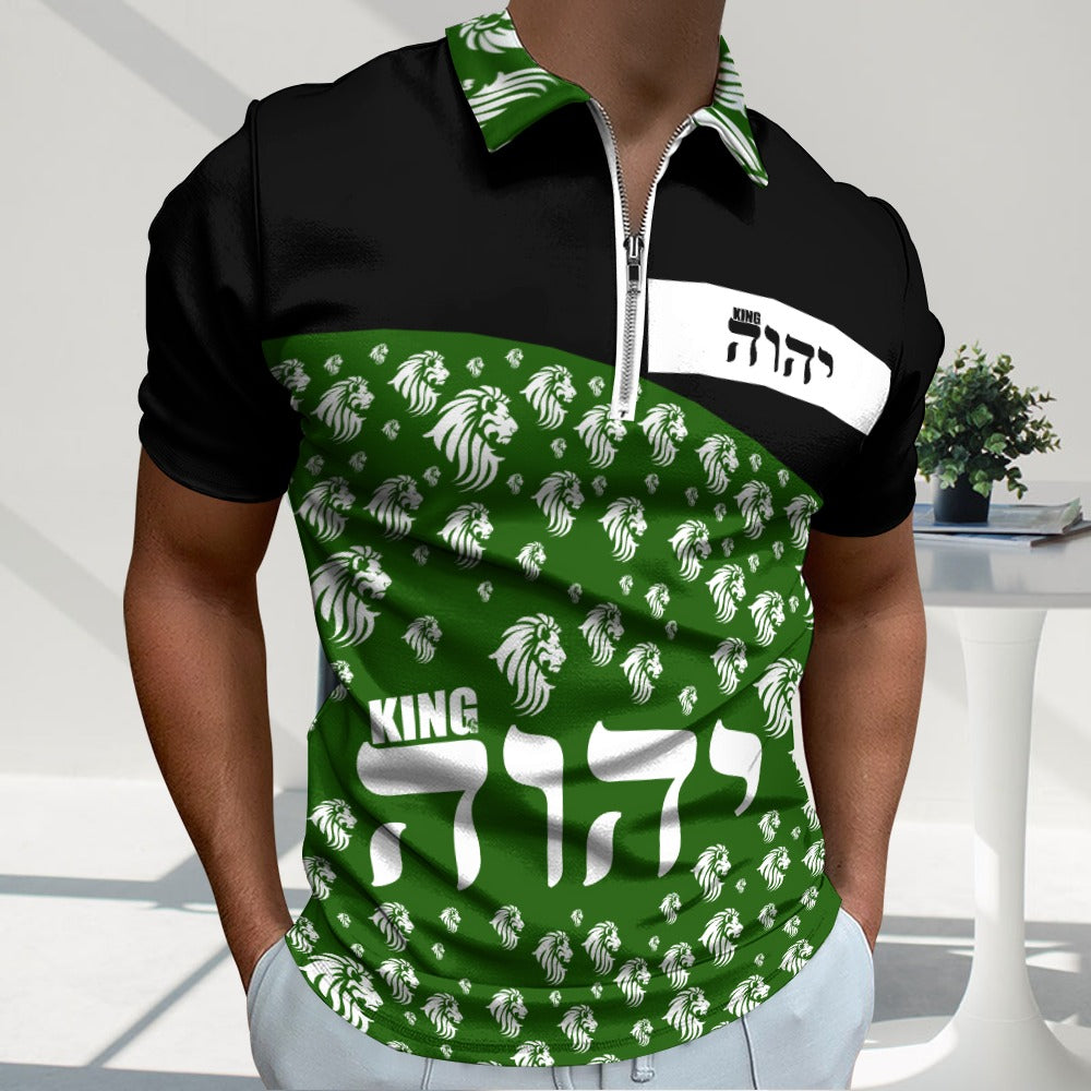 KING YAHWEH (The Incredible) Short sleeve polo shirt