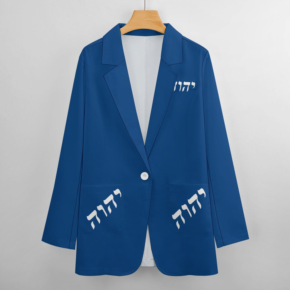 King YAHWEH's (Executive Queen) Women's Casual Suit Blazer