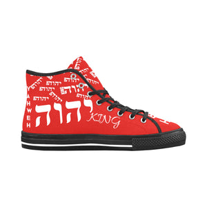 KING YAHWEH (A-LIST CLASS) High Top Canvas Men's Shoes