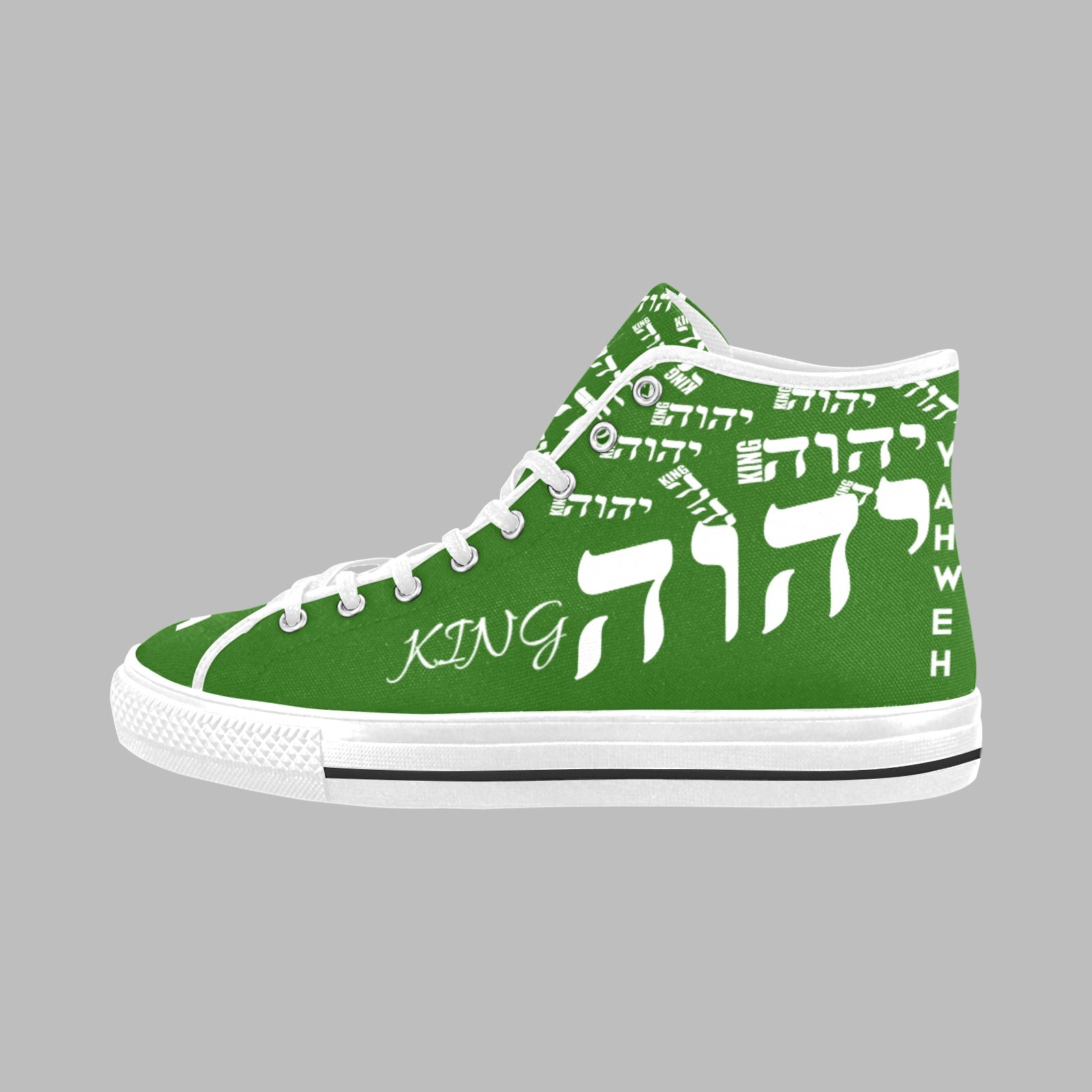 KING YAHWEH (A-LIST CLASS) High Top Canvas Men's Shoes