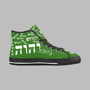 KING YAHWEH (A-LIST CLASS) High Top Canvas Men's Shoes