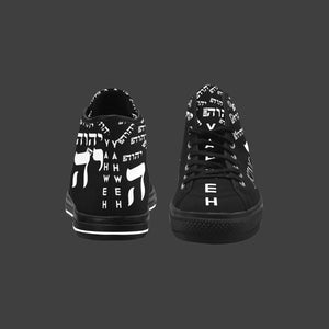 KING YAHWEH (A-LIST CLASS) High Top Canvas Men's Shoes