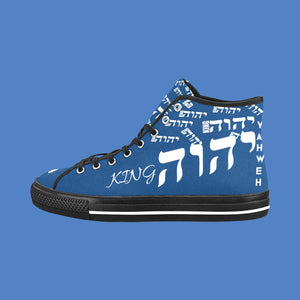 KING YAHWEH (A-LIST CLASS) High Top Canvas Men's Shoes