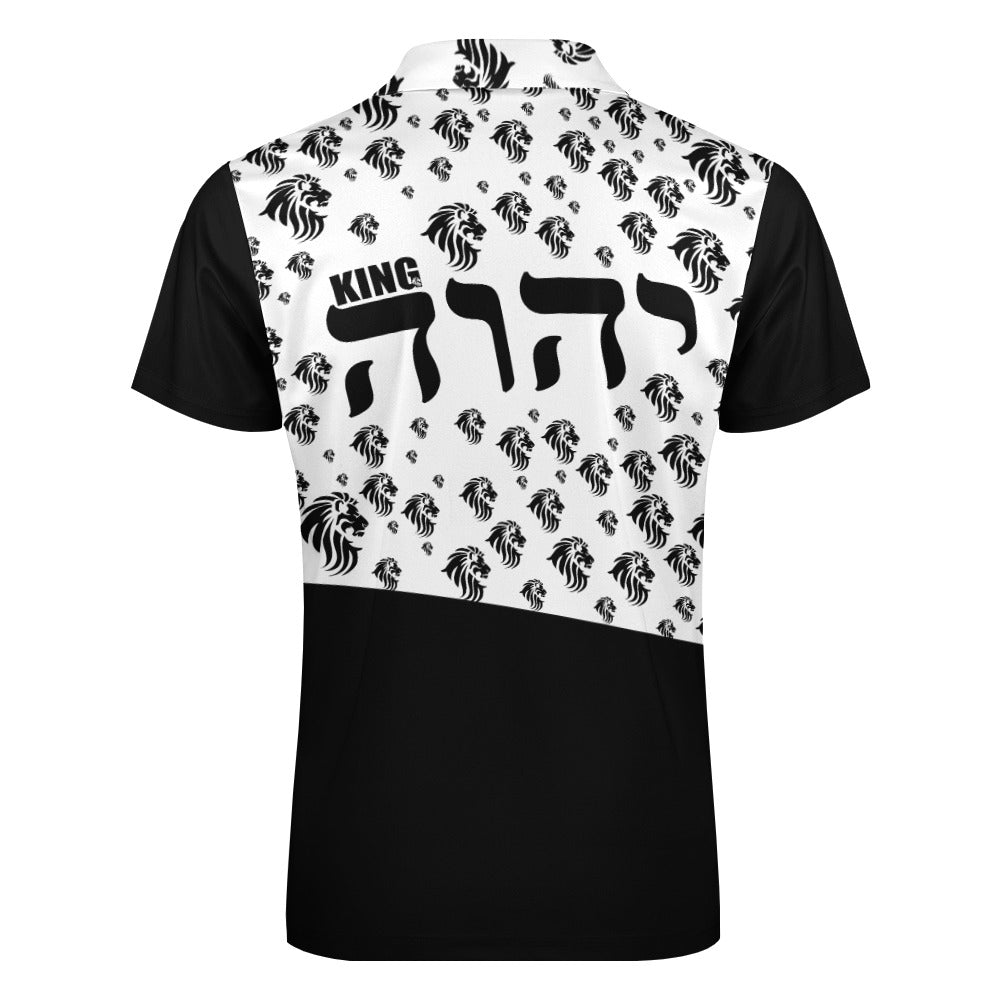 KING YAHWEH (The Incredible) Short sleeve polo shirt