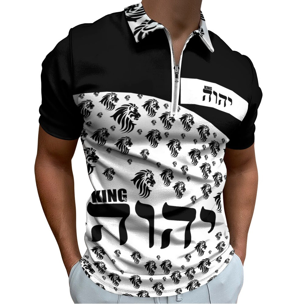 KING YAHWEH (The Incredible) Short sleeve polo shirt