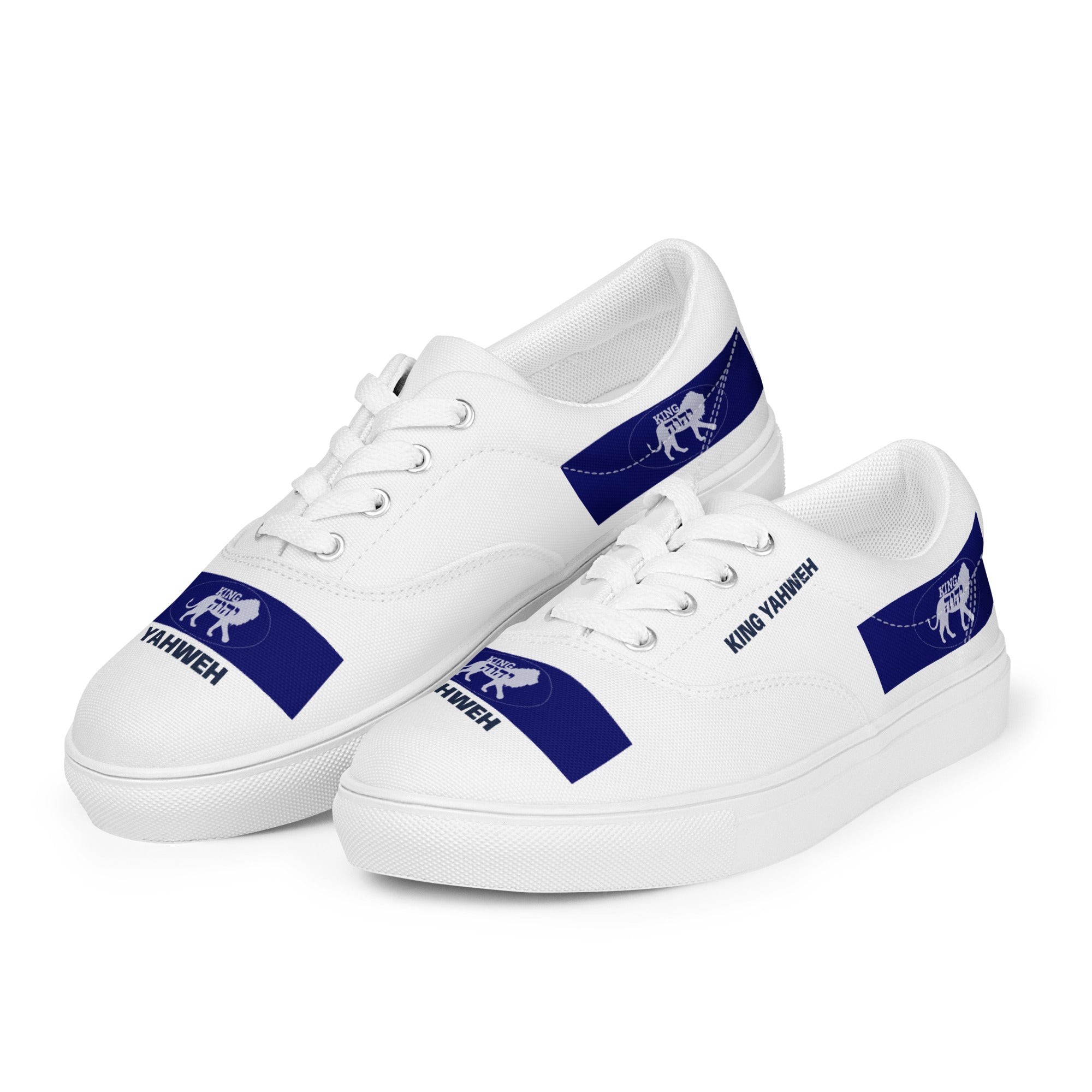 King YAHWEH (COZIES) Women’s lace-up canvas shoes