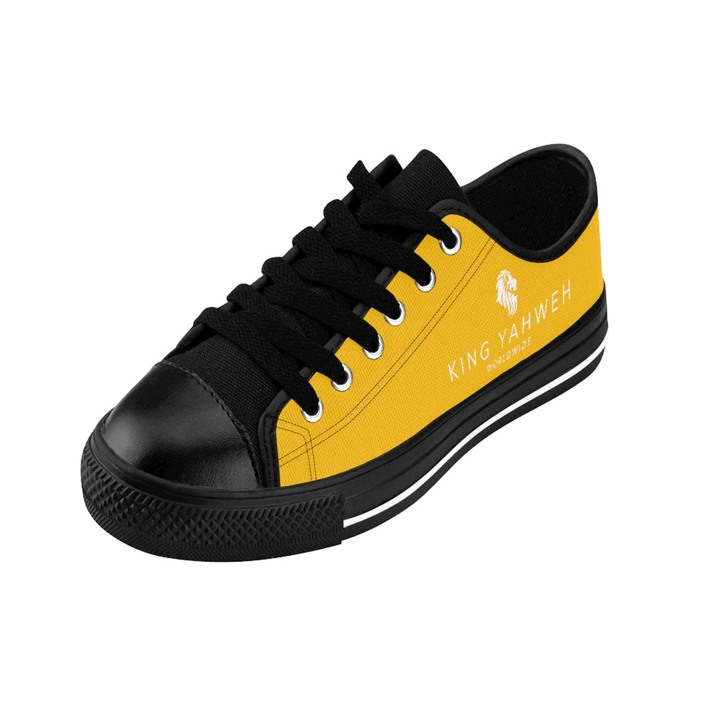 King YAHWEH Level-Up Sneakers (Men Sizes) Canary