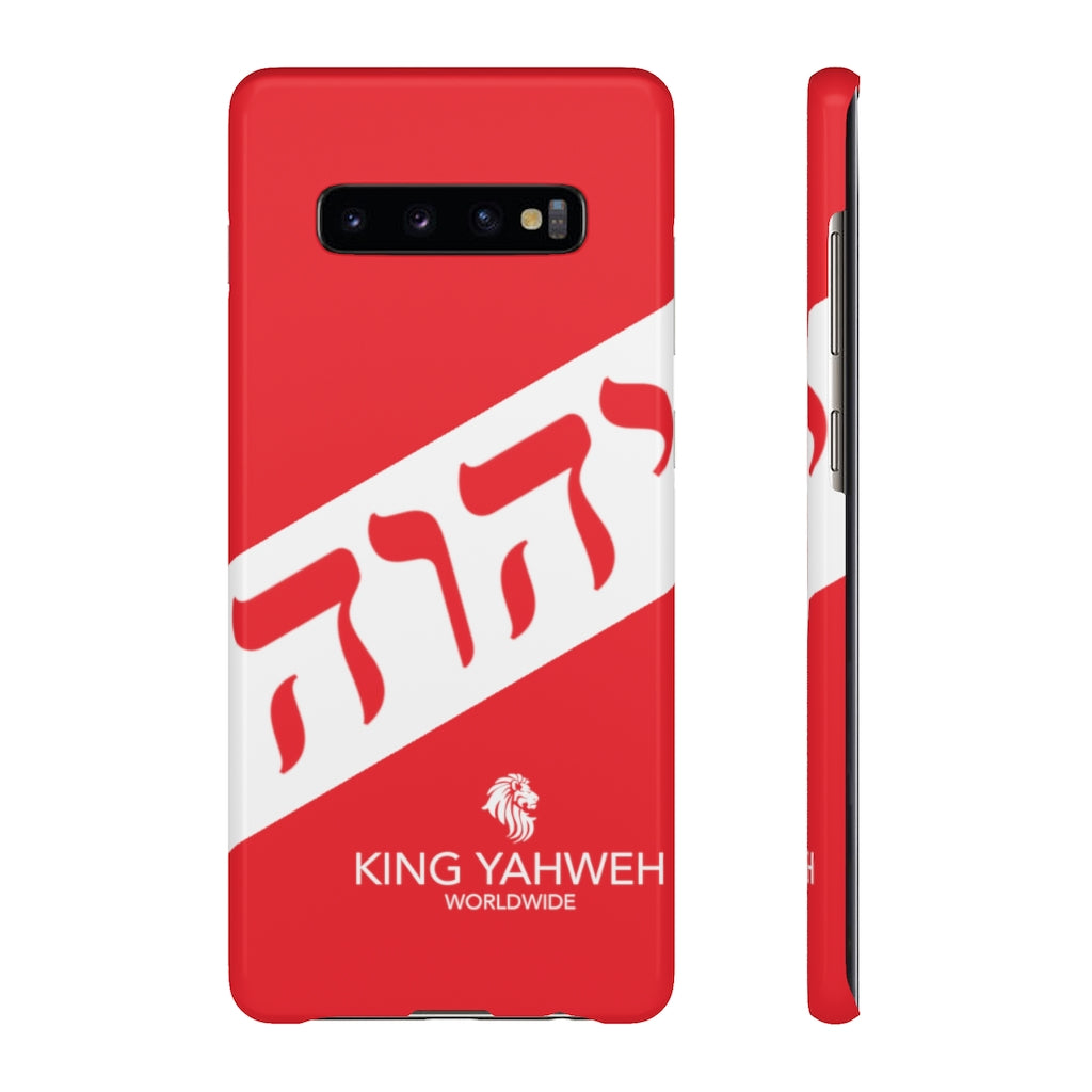 King YAHWEH Worldwide Tetra 3.0 Fire Red Phone Case