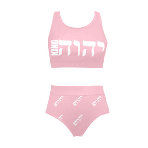 KING YAHWEH Luxe IV Crop Top Bikini Set
