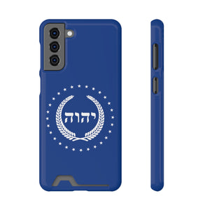 TKOY (Official) Phone Case With Card Holder (Blue)