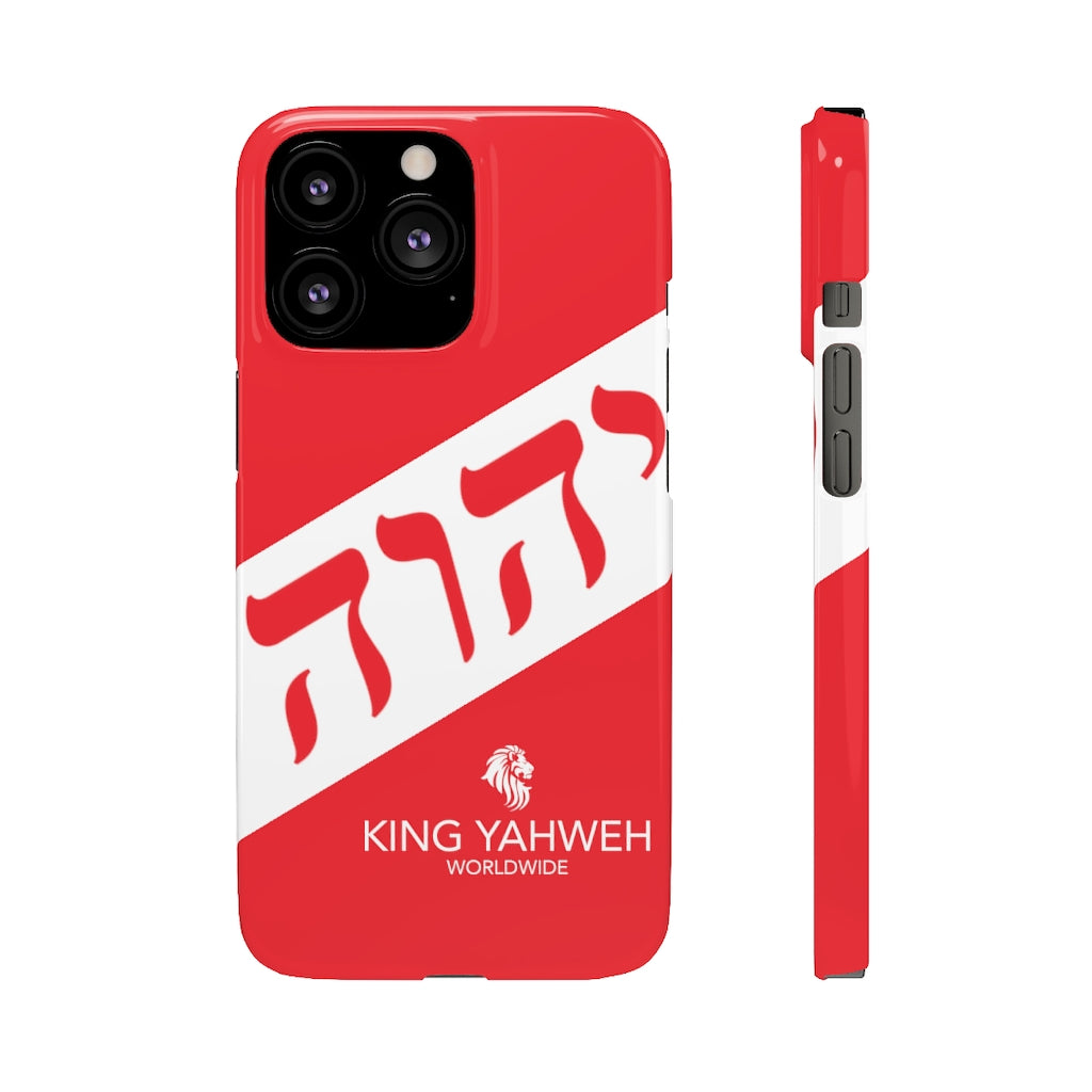 King YAHWEH Worldwide Tetra 3.0 Fire Red Phone Case