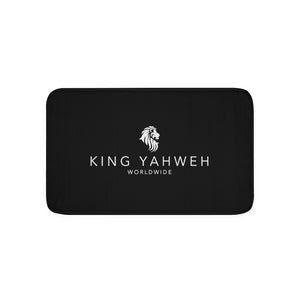 King YAHWEH Memory Foam Bath Mat (Onyx)