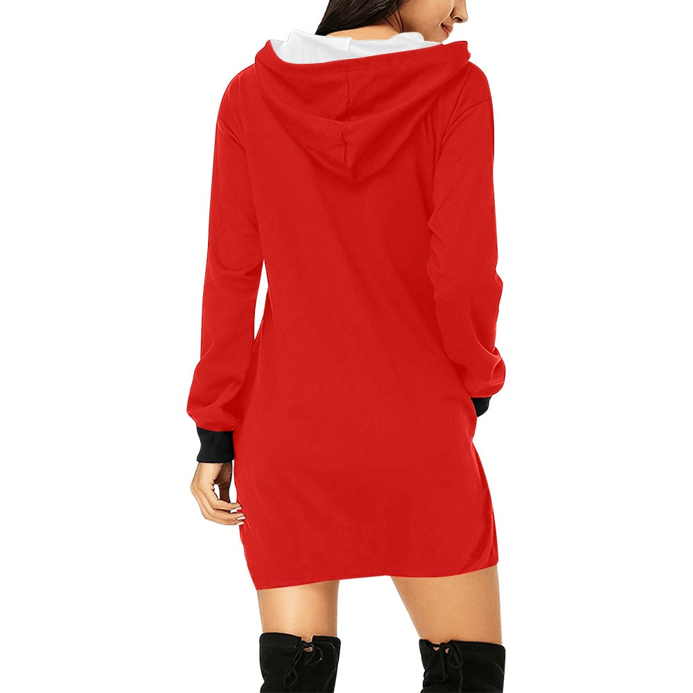 Queen YAHWEH 2.0 Women's  Hoodie Mini Dress