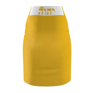 King YAHWEH Glisten (Women's Pencil Skirt)