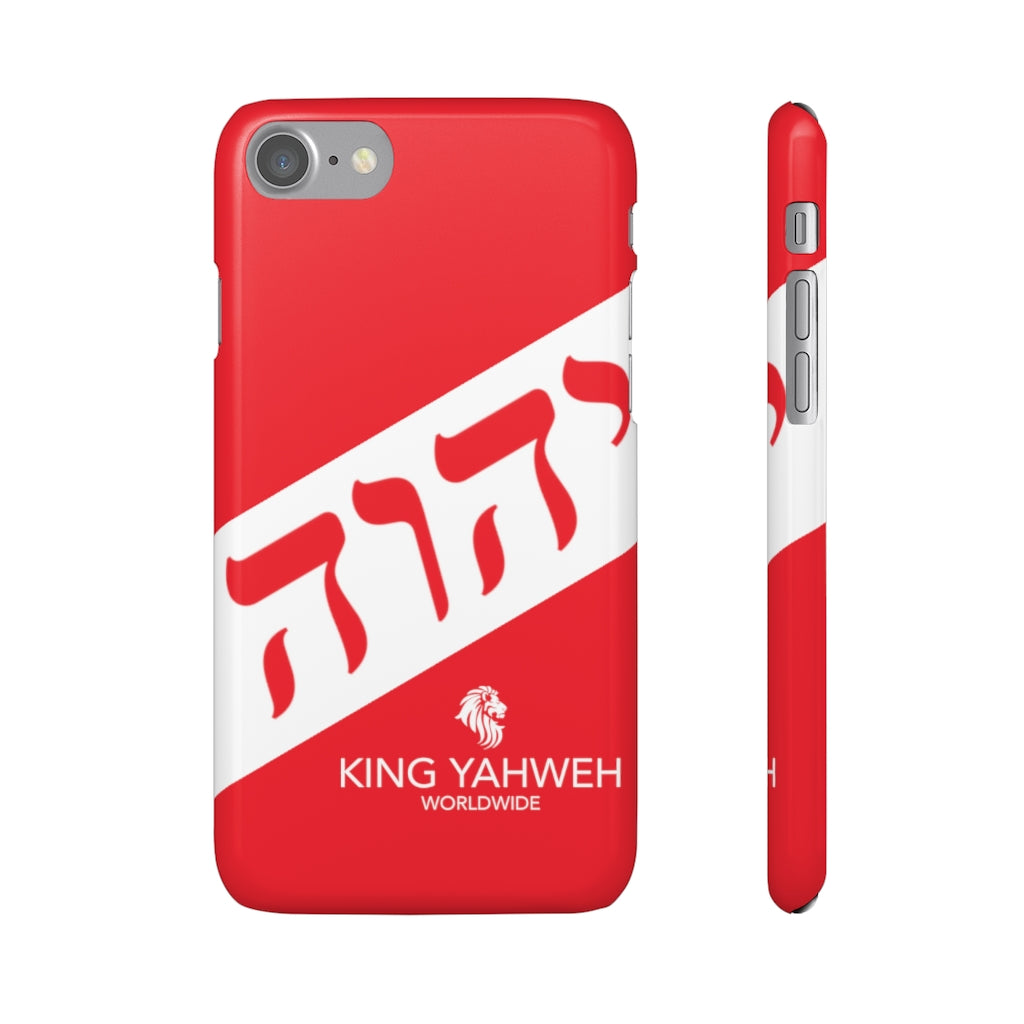 King YAHWEH Worldwide Tetra 3.0 Fire Red Phone Case