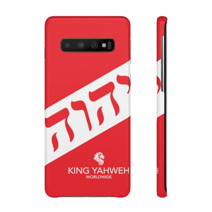 King YAHWEH Worldwide Tetra 3.0 Fire Red Phone Case