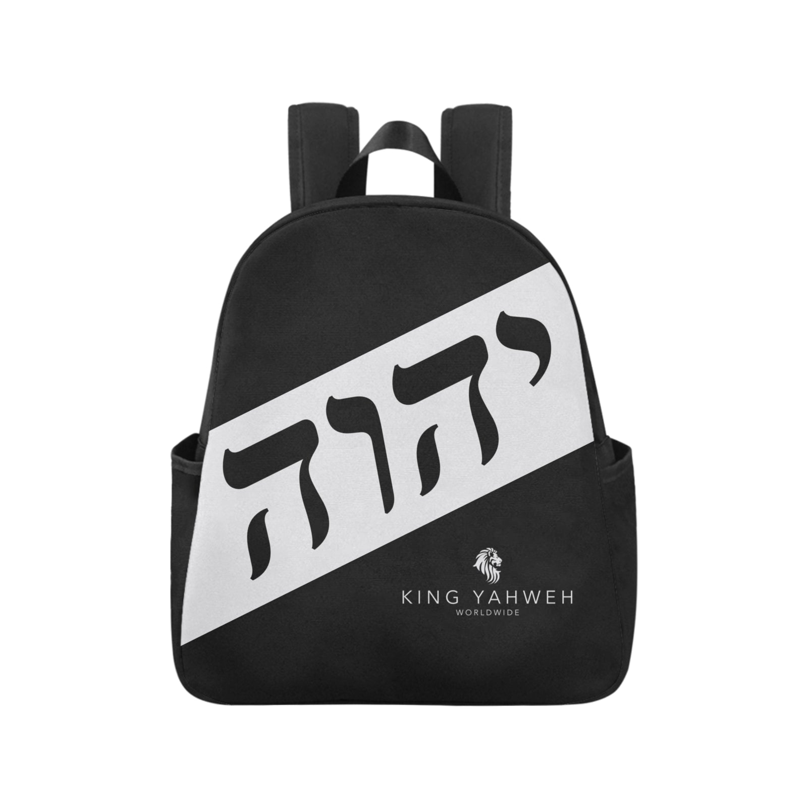 King Yahweh Multi-Pocket Fabric Backpack