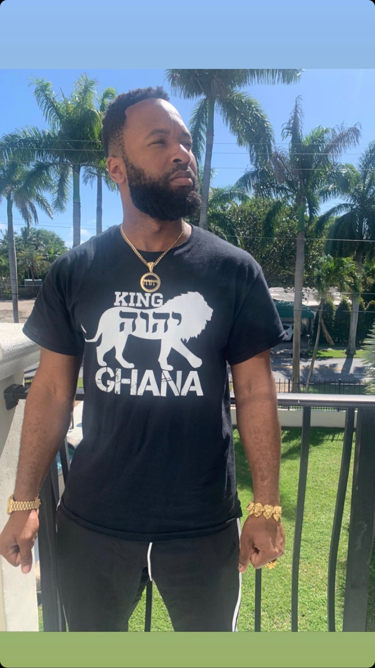 KING YAHWEH GHANA Short-Sleeve Unisex T-Shirt