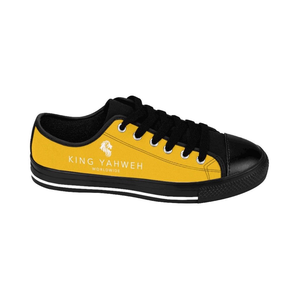 King YAHWEH Level-Up Sneakers (Men Sizes) Canary