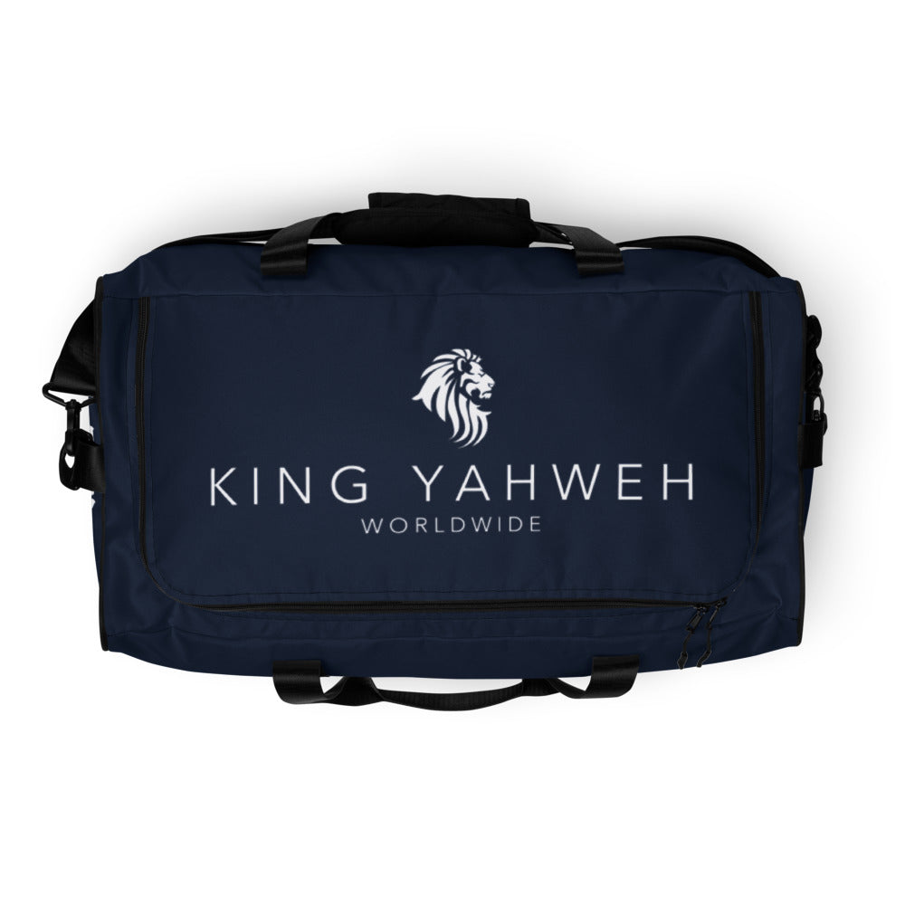 King Yahweh Worldwide Classic Duffle bag (Navy)
