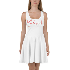 Yahweh Worldwide Skater Dress (White)