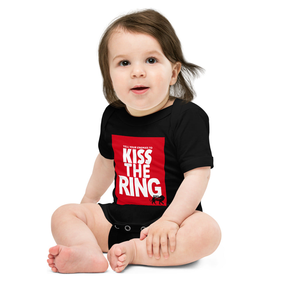 Kiss The Ring by King YAHWEH Baby short sleeve one piece