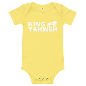 King YAHWEH Bold Baby short sleeve one piece