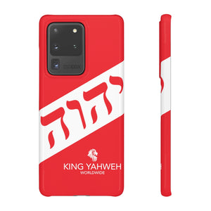 King YAHWEH Worldwide Tetra 3.0 Fire Red Phone Case