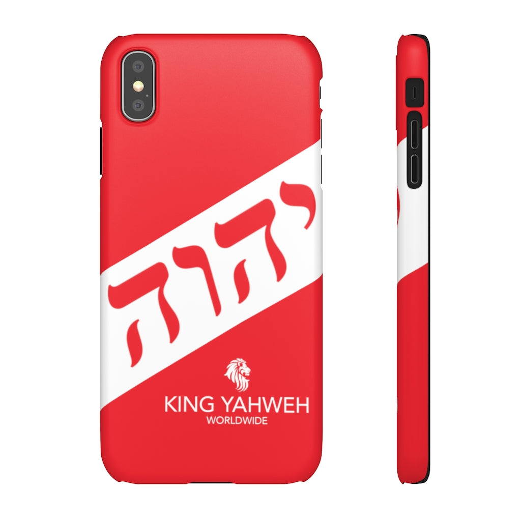 King YAHWEH Worldwide Tetra 3.0 Fire Red Phone Case