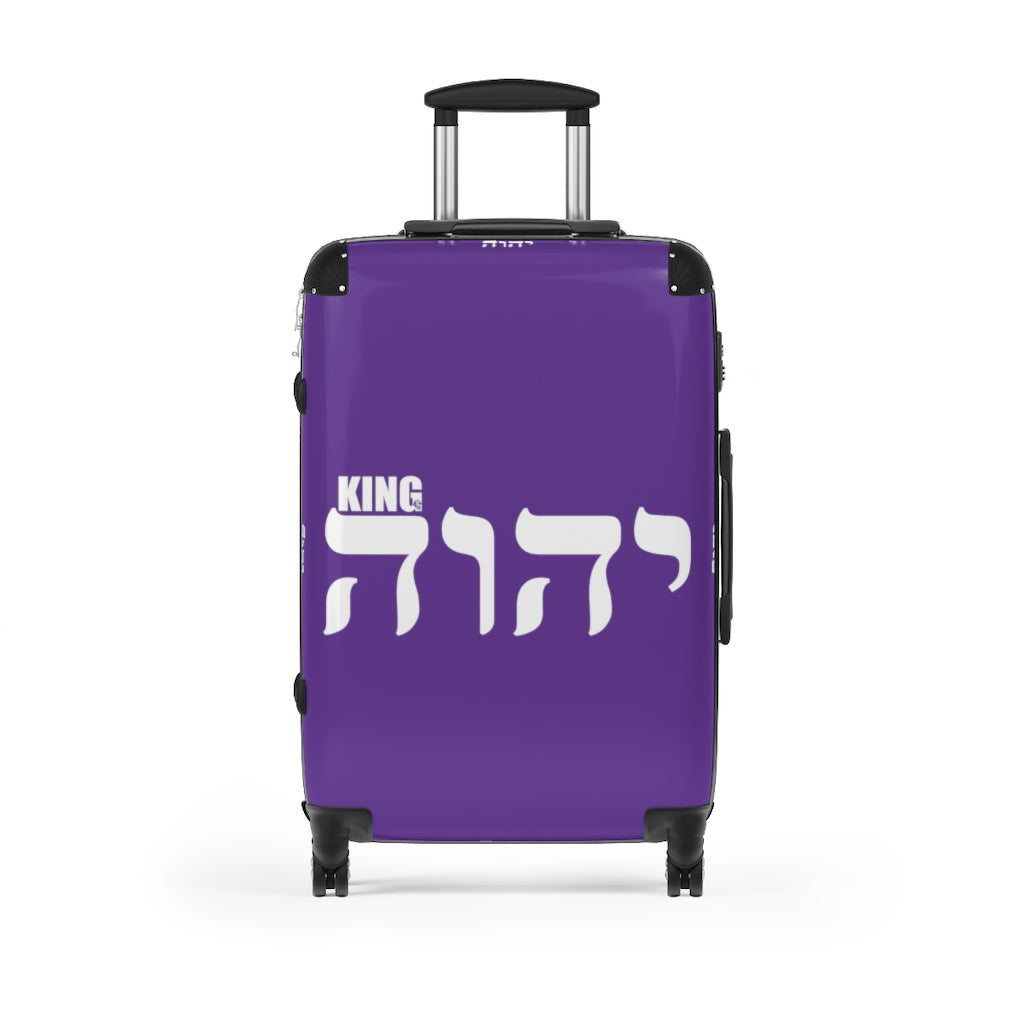 King YAHWEH "Amplified" Suitcase (Purple)