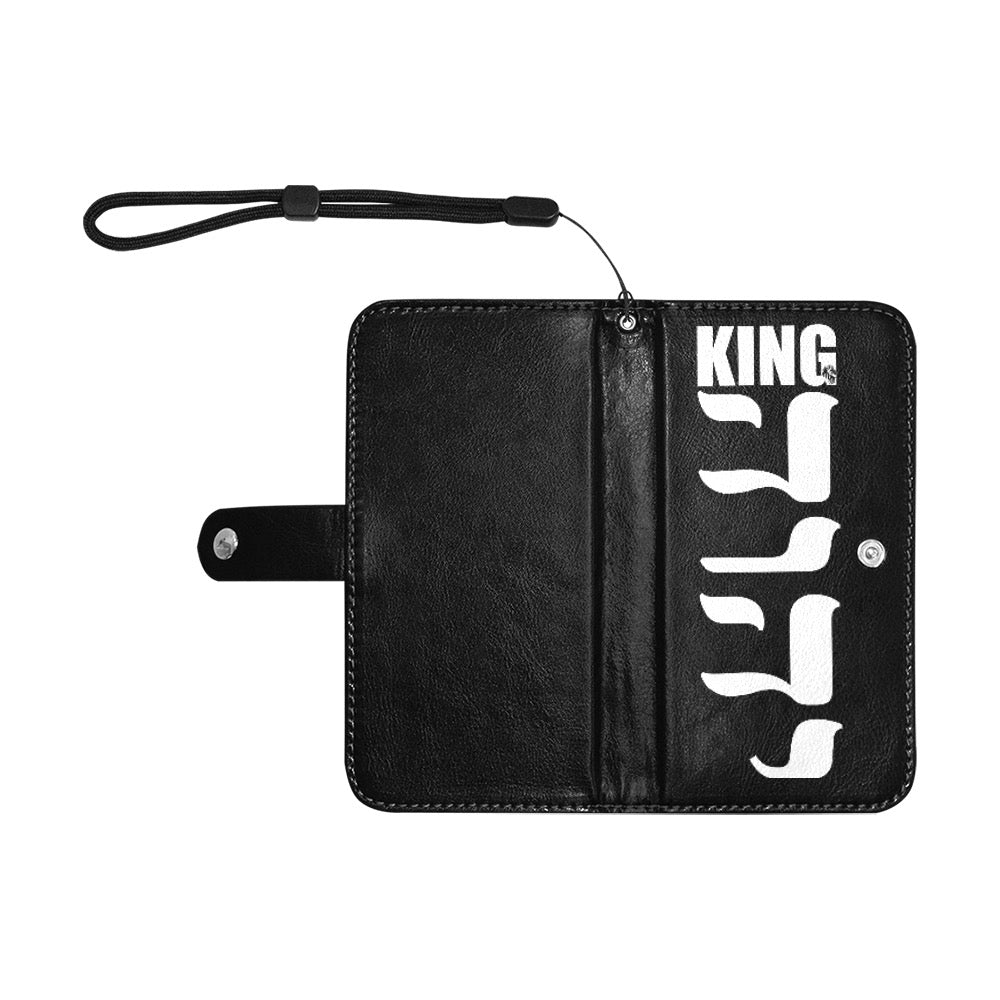 King YAHWEH Luxe II Flip Leather Purse for Mobile Phone