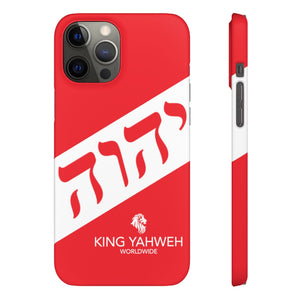 King YAHWEH Worldwide Tetra 3.0 Fire Red Phone Case